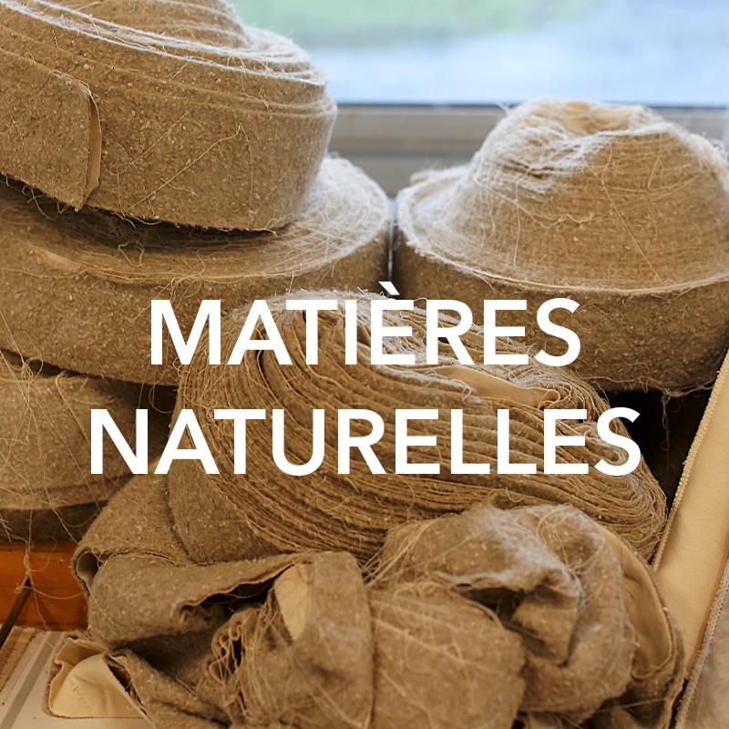Matières naturelles et bio