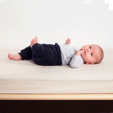Drap housse 60x120 cm bébé enfant 100% coton Bio - gris foncé - Pour lit à  barreaux ou parapluie - Bonnets aux 4 Coins de 15 cm - Cdiscount Maison
