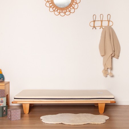 Matelas bébé déhoussable naturel - 70x140 cm