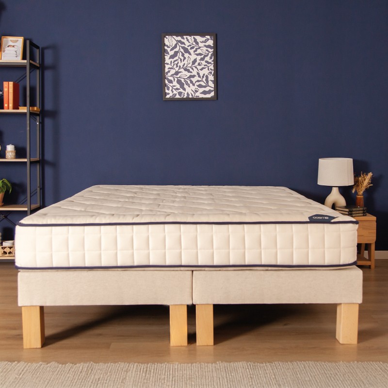 Matelas latex et ressort tonique