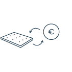 Pictogramme d'un changement de matelas