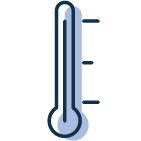 Pictogramme représentant une excellente régulation thermique